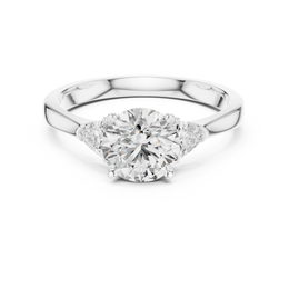 Infinite Spark Three-Stone Diamond Ring
