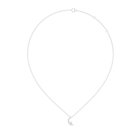 Moonlit Wave Diamond Necklace