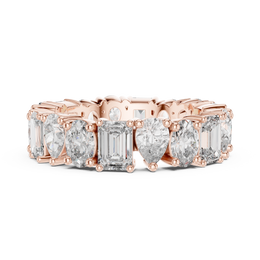 Eternal Mixed-Cut Diamond Band