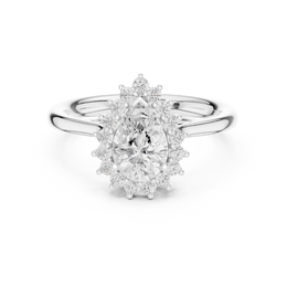 Divine Sparkle  Halo Setting Wedding Ring