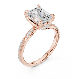 Minimalist Luxe Engagement Ring