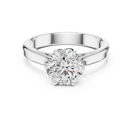 Infinite Grace Round-Cut Diamond Ring