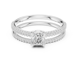 Forever Unity Ring with Round Side Ring