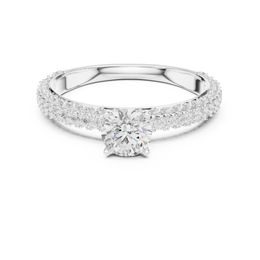 Everglow Pavé Setting Ring For Infinity Love